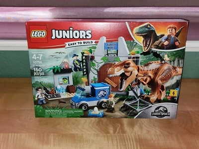 LEGO® Jurassic World T-Rex Breakout 10758 Juniors Nuevo Precintado Retirado Foto 1 de 2