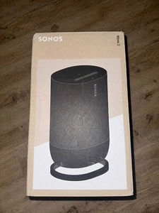 NEW Sonos Move 2 Smart Speaker Bluetooth WiFi-BLACK - Picture 1 of 5