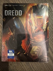 DREDD 4K Steelbook BB EXCLUSIVE 4K Ultra HD +Bluray +Digital- OOP - Picture 1 of 2