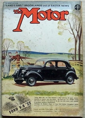 The MOTOR Magazine 19 Apr 1938 CORK GRAND PRIX Hudson  112 Road Test - Image 1 of 4