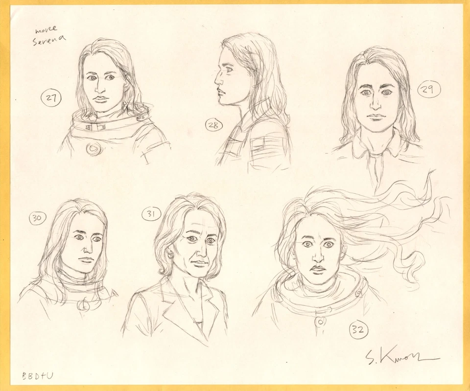 Beavis & Butthead Original Animation Art by Songgu Kwon: Serena 27-32 - Image 1 of 1