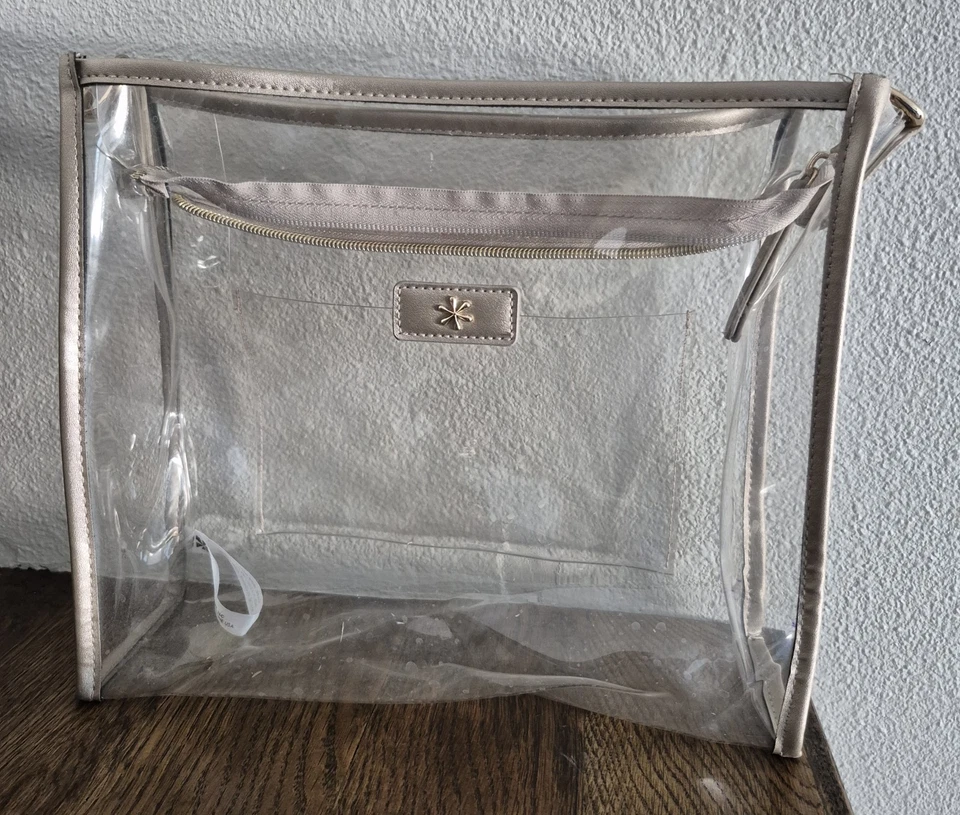 Cartera Erin Condren Transparente con Correas Intercambiables-Diseños Flora y En Flor Foto 1 de 4