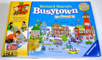 Richard Scarry's Busytown Eye Found It Toddler Toy and Game - Complete - Image 1 of 3