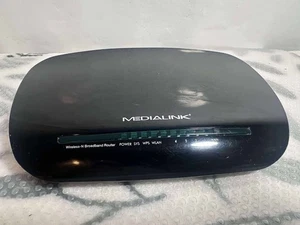 Medialink MWN-WAPR150N Wireless-N Router 150Mbps – No Power Adapter – Pre-Owned - Picture 1 of 5