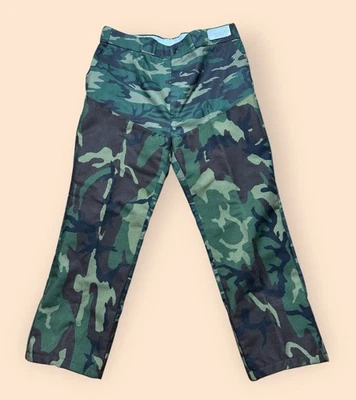 Pantalones de Caza Cabela’s Camuflados Años 70 De Colección Sin Stock Nuevas Etiquetas 40 X 36 Forrados a Cuadros Foto 1 de 4