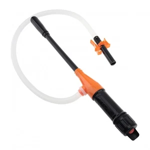 Bomba Sifón Eléctrica, Combustible/Agua con 2 Convertidores de Batería 2.4GPM Transferencia de Combustible - Imagen 1 de 8