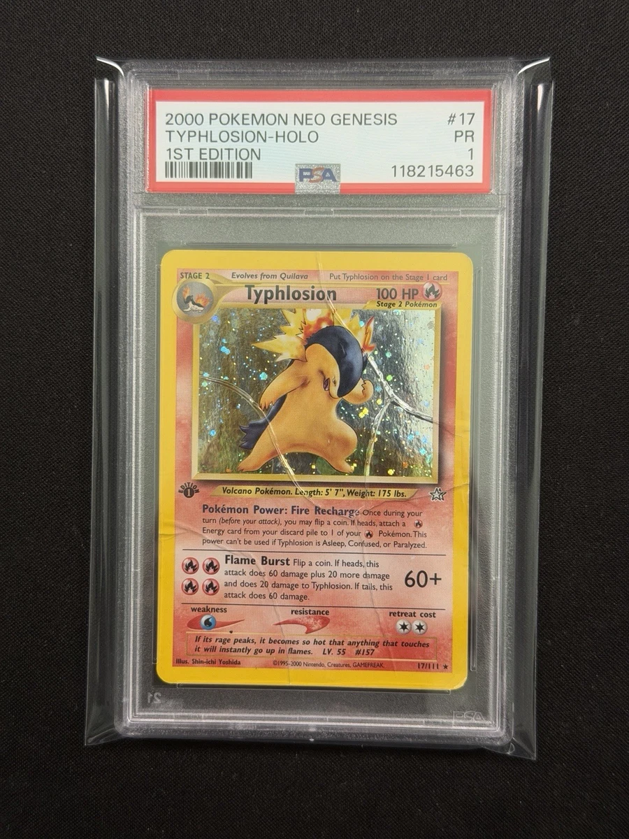 Pokémon TCG 1st Edition Holo Rare Individual Collectible Card Game