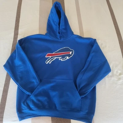Josh Allen 17 Buffalo Bills Sudadera Azul Sudadera con Capucha NFL Pullover Unisex Foto 1 de 4