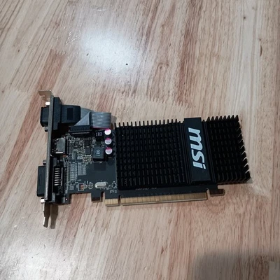 MSI ATI Radeon HD 6450 2GB DDR3 Graphics Card DVI VGA HDMI R6450-2GD3H/LP - Image 1 of 3