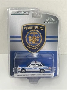 Greenlight NYC Transit Police Department Ceremonial Car 1994 Crown Victoria - Picture 1 of 15