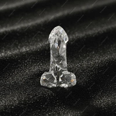 Penis Lab Grown Diamond Fancy Cut IGI Certified VVS-VS Clarity DEF CVD HPHT 1ct - Image 1 of 4