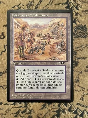 MTG Magic Soldevi Excavation Rare (Alliances, Portuguese) - Image 1 of 2