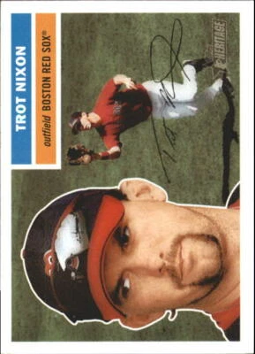 2005 Topps Heritage White Backs #234 Trot Nixon - NM-MT  - Image 1 of 2