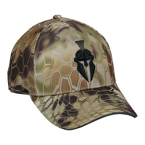 Kryptek Camo HIGHLANDER Brown pattern Tactical Shooting Hunting Hat w/ Logos - Image 1 of 2
