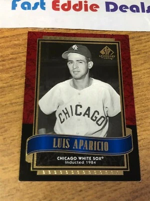 UPPER DECK MLB BASEBALL 2003 LUIS APARICIO SP LEGENDARY CUTS CARD 1 WHITE SOX  - Image 1 of 2