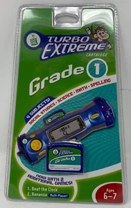 LeapFrog Turbo Extreme 1st Grade Cartridge Social-Studies Science Math Spelling - Picture 1 of 10