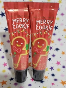 X2--Bath and body Works Merry cookie lip gloss SEALED - Picture 1 of 2