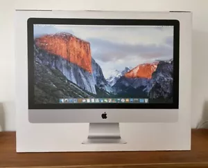 Apple iMac 5K Retina 27-inch, 4 GHz i7, 32GB RAM, AMD Radeon R9, 2TB Drive - Picture 1 of 12
