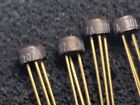 4X BC207A.FBC207A TRANSISTOR GOLD - NEW Old Stock