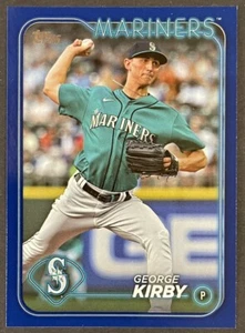 2024 Topps Series 1 Royal Blue Border George Kirby #75 - Picture 1 of 2