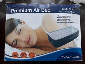 Active Era Premium Single Size Air Bed with Built-In Electric Pump and Pillow - Picture 1 of 1