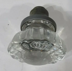 Antique Vintage Glass Door Knob 2 in Knob  - Picture 1 of 6