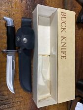 Excellent Vintage Buck Knives model 119 Special 1972-1986 USA Made. 2 Piece Box