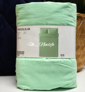 IKEA ÄNGSLILJA ANGSLILJA Double Duvet Cover & 2 Pillowcases 200 x 200cm New - Picture 1 of 1