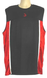 Shaq Brand Sleeveless Men's Tank Top Jersey Size: Large (42-44) Black/Red/White - Picture 1 of 7