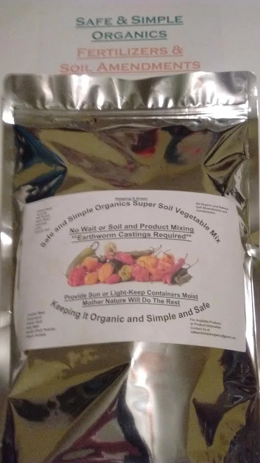 SUPER SOIL BAT GUANO ALFALFA BONE BLOOD FEATHER KELP MEAL AZOMITE 10 POUNDS  - Image 1 of 1