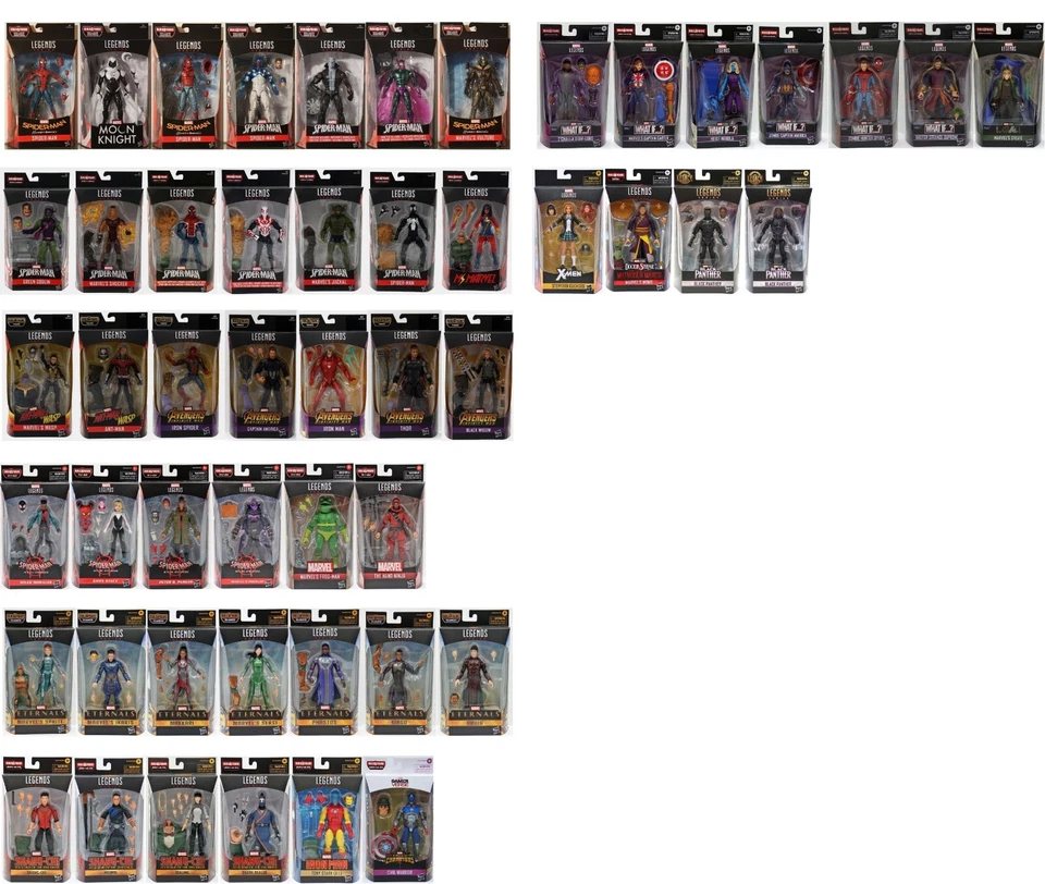 Hasbro Marvel Action-Figuren Legends AUSWAHL: Build Sandman,Thanos Spider-Man - Bild 1 von 1