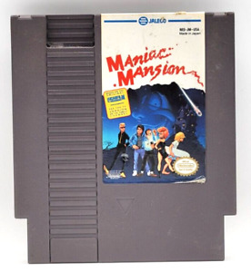 MANIAC MANSION NES GAME ONLY NINTENDO GAME JALECO