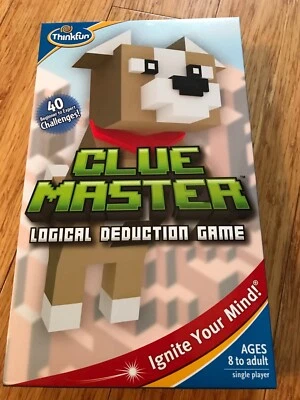 Brand New ThinkFun Clue Master Logic Game  - Image 1 of 2
