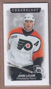2019-20 Chronology Time Capsules Canvas Mini #M194 John LeClair /60