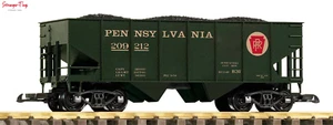 Piko Piko PRR Rib Sided Bogie Hopper w/Coal Load1:22.5 Scale, G Scale - Picture 1 of 1