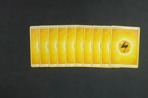 Pokemon TCG Card 10X Basic Lightning Energy 2017 Style - Picture 1 of 1