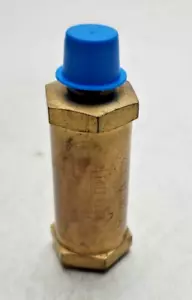 Teledyne Republic Inline Messing Rückschlagventil 481-1/4B2-5 NOS - Bild 1 von 5