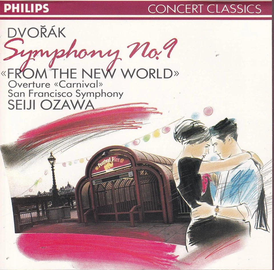 Symphony 9 " New World [Audio CD] Dvorak und Ozawa - Bild 1 von 1
