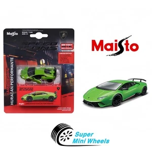 Maisto 1:64 Lamborghini Huracan Performante – Green - Speed Icons - Picture 1 of 2