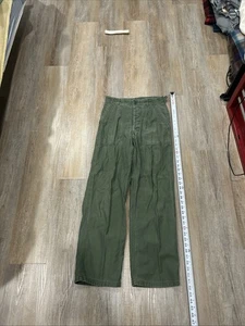 Pantalones de satén vintage OG-107 para hombre 30x32 utilitarios militares años 60 tipo 1 Vietnam - Imagen 1 de 17