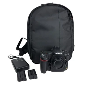 Nikon D850 DSLR Digital Camera Black Body, Large Bag, 2 Batteries & Charger - Picture 1 of 14