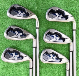 Ladies Callaway X 18 Iron Set of 6 5-PW Graphite JV X series 45i Flex L RH USED - Picture 1 of 11