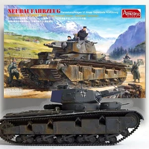 AMUSING HOBBY  35A003 1/35 GERMAN KRUPP MULTI-TURRET TANK NORWEGIAN CAMPAIGN KIT - Picture 1 of 7