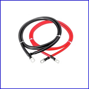 Cables inversores de batería de 2 AWG de alta resistencia - ideales para uso automotriz y marino - Imagen 1 de 10
