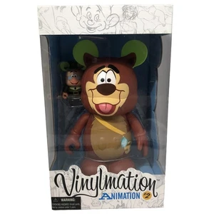 Disney Vinylmation Animation #2 Humphrey Bär 9" mit Woodlore 3" LE 1200 selten neu - Bild 1 von 7