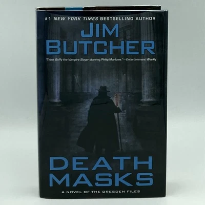Dresden Files: Death Masks - Jim Butcher (1st HC edition 1st print) Roc, 2009 - Image 1 of 4
