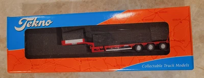 Remolque Tekno 1:50 Goldhoffer (rojo) Foto 1 de 4