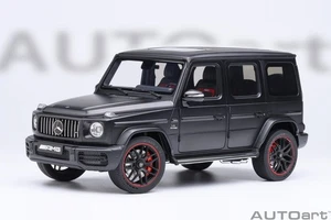 Mercedes AMG G63 2019 Designo Noche Negro Modelo De Coche 1:18 Autoart - Imagen 1 de 15
