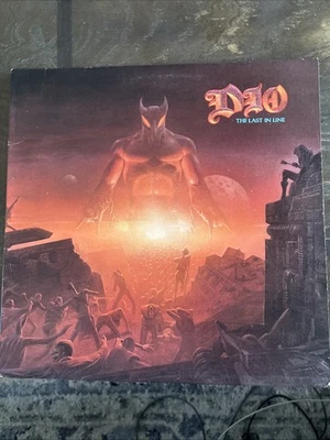 DIO The Last In Line Vinyl Record Lp 1984 Warner Bros OG w/OIS Allied Press - Image 1 of 4