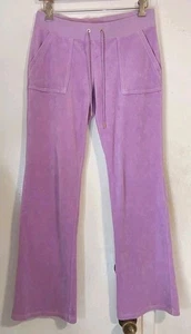 Juicy Couture Größe Small Velours Kordelzug Jogginghose - helllila Vintage Y2K - Bild 1 von 15